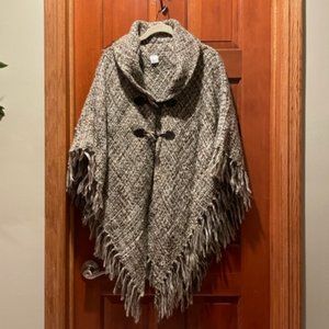 Brown Poncho/Shrug